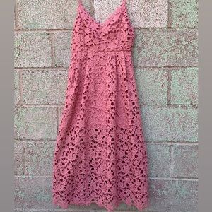 ASTR The Label Crochet Rose Dress
